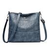 Nová kolekce Měkká kožená taška typu bucket pro ženy - Texturovaná embosovaná Velká kapacita Nastavitelná taška přes rameno a crossbody