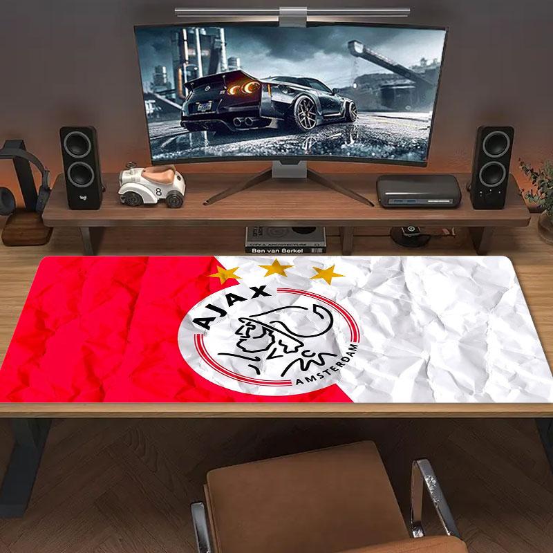 AFC Ajax Large Size Mouse Pad Large Gaming Table Cushion Non-slip Laptop Tablet Big Mousepad XXL Mat Mini PC Playmat With Lock Edge