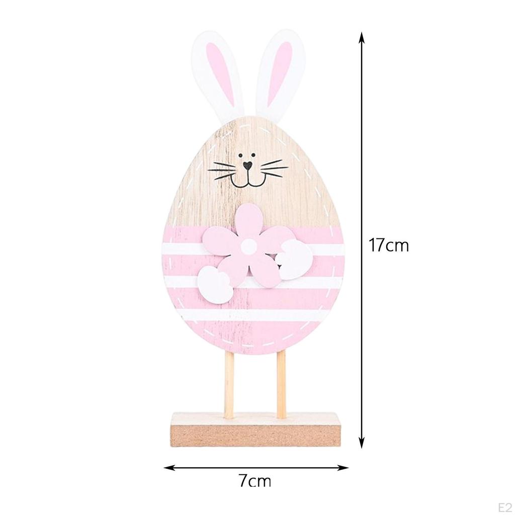 Ornament Spring Easter Decors Crafts Adorable Figurine Sculpture for Holiday Office Farmhouse Table