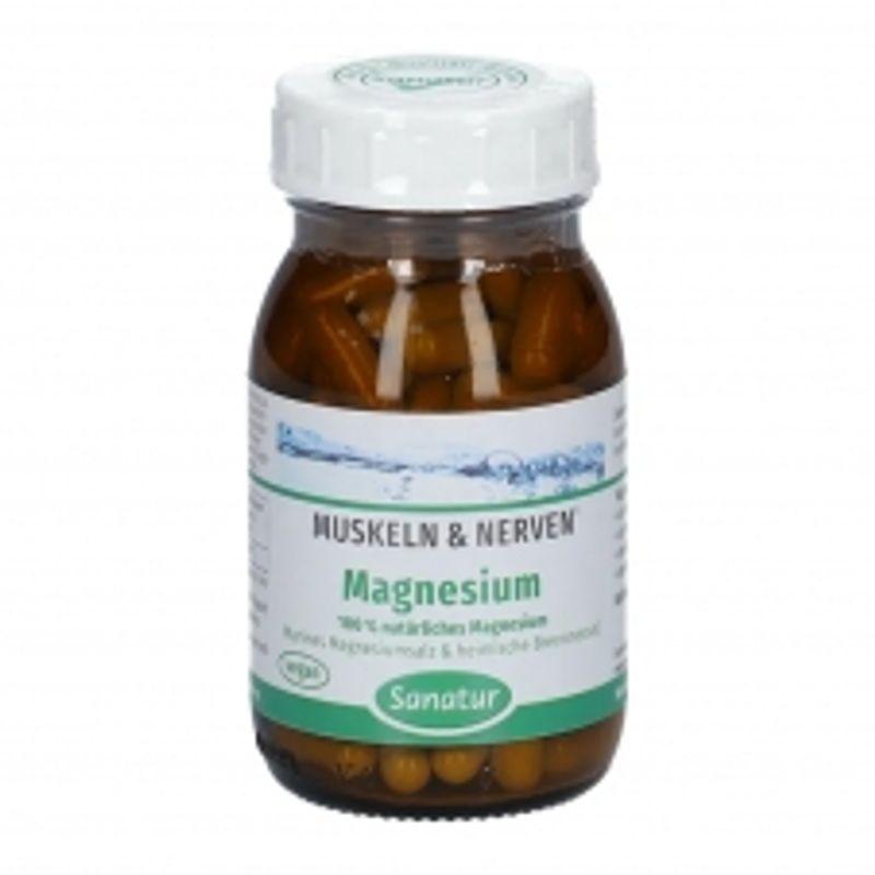 

Sanatur 100% Natural Magnesium 100 Capsules