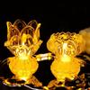 Transparent Electronic Candle Lamp Everlasting Light  for Festival Party Atmosphere Decorative