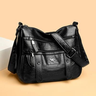 Women's Retro Shoulder Bag, Simple Crossbody Bag, Solid Color Shoulder Bag Suitable for Daily Use, Commuting, and Shopping