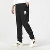 Adidas Logo Print Casual Joggers Men Bottoms Black IA9367