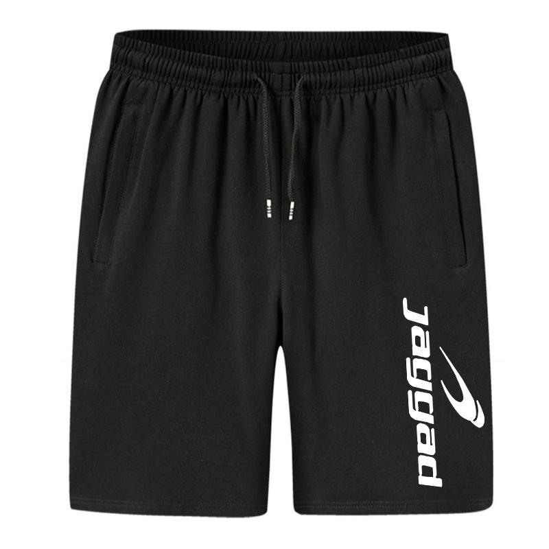 FEGKZLI Fashion 100% katoenen vrijetijdsshorts voor heren, joggingbroeken, joggingbroeken voor sportscholen XXXL zwart