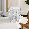 Plastic Pen Holder Creative Makeup Brush Cylinder Pen Container Storage Rack  Office