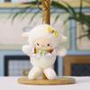 Soft Plush Sheep Keychain Cute Fluffy Appearance Bag Pendant Sturdy Key Accessory for Handbag Decor Holiday Gifts