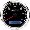 85mm Tachometer With LCD Hour Meter For Marine Boat Car 7 Colors LED Backlight Tacho Gauge 3000/4000/6000/7000/ 8000 RPM Meter