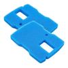 Permanent Polyurethane Spume Filter Media 3Pcs Set Prevents Debris Clogs in 660GPH Pumps Extends Existence