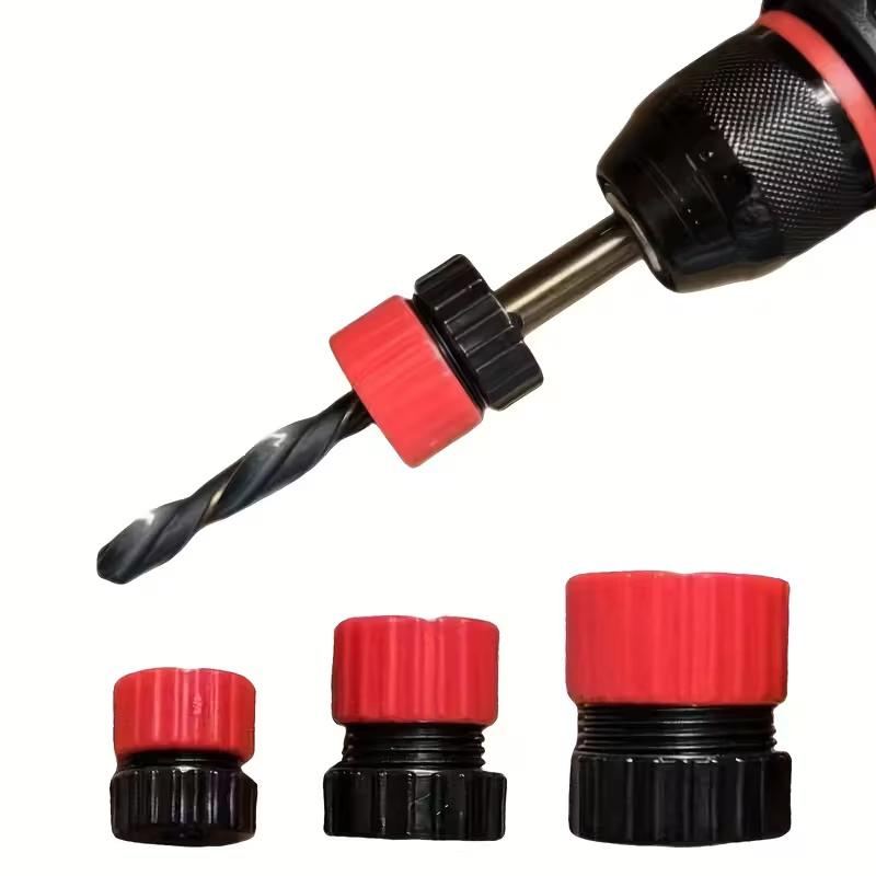 3Pcs Adjustable Drill Depth Stop Collar 3-13mm Drill Bit Depth Guide Stop Ensures Consistent Drilling for Precise Drilling Tool