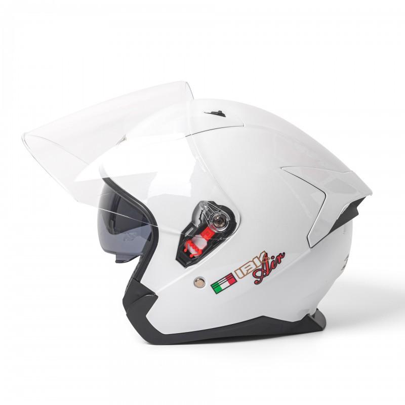 Motorcycle Helmets Half-helmets Men Women Built-in Double Lenses Covered Motorcycles Three-quarters Riding Electric Vehicles