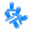5pcs 4 Colors C Curve Nail Extension Clips Multifunctional Plastic Nail Art Accessories