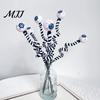Indoor Outdoor Halloween Eyeballs Eyeball Picks 15 Inch Fake Floral Realistic Scary Black Eye-catching Decor And White Striped Plush Branches