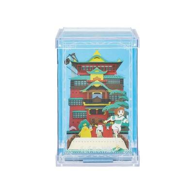 Ensky Chihiros Reise ins Zauberland [Erneuerung] PTC-T04X Auf Wiedersehen Aburaya (ca. H90 x B58 x T58 mm) Hergestellt aus Papier, ABS und PET