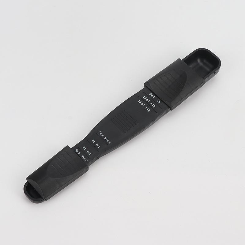 Kitchen portable double-headed nine-level adjustable measuring spoon One size