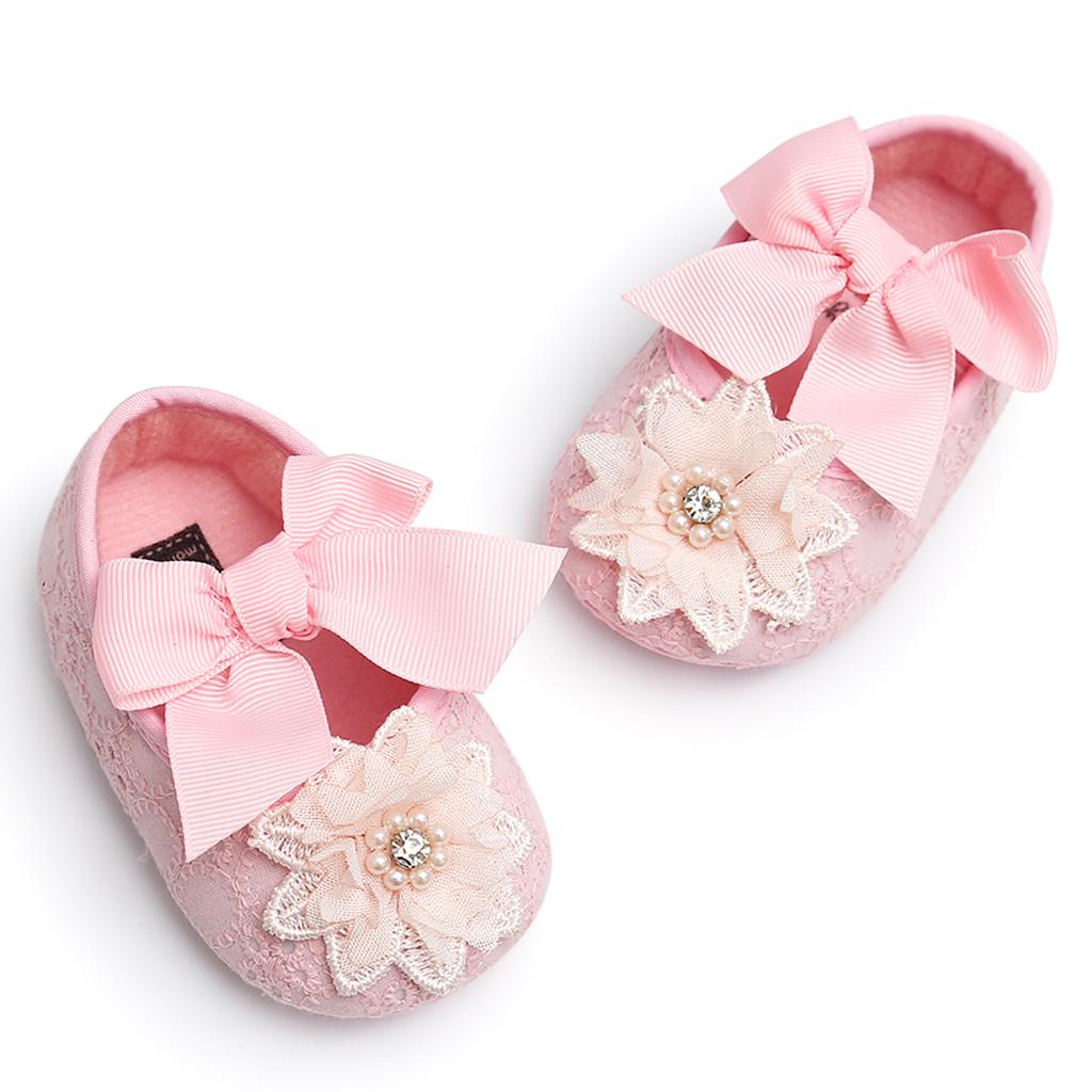 Shoes - Butterfly-knot Flower First Walkers Kid Shoes