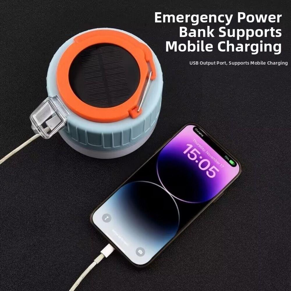 Remote Control LED Camping Light IPX6 Waterproof Tent Light Rechargeable Lantern  Outdoor Hiking