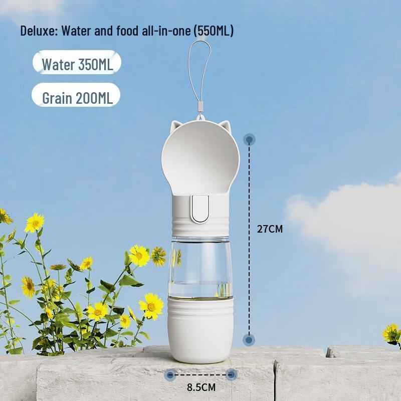 Jingruixiang Portable Pet Water & Food Dispenser