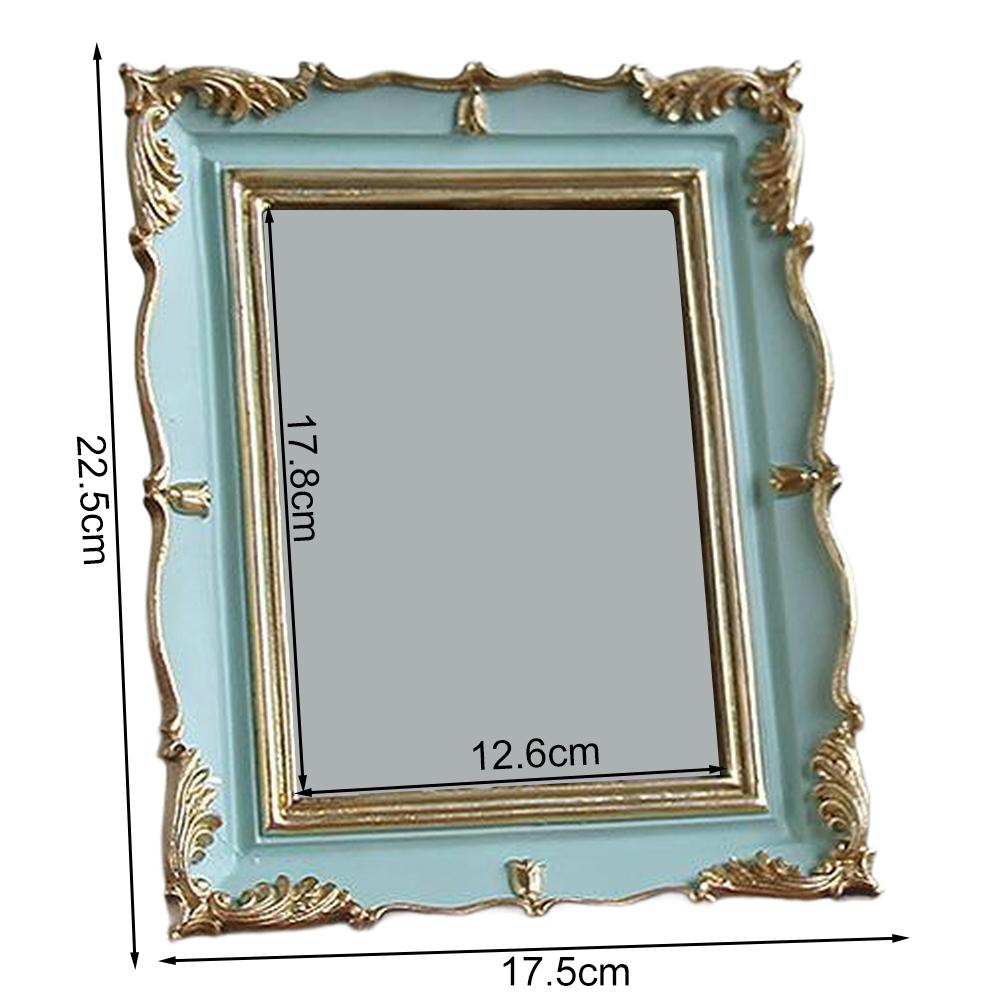 Decorative Photo Frame Green Resin Photo Frame Multiple Display Options Easy Photo Insertion For Framed Prints