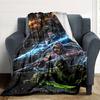 1pc M-Mortal Kombat1 Blanket, Gift, for Men and Women, Soft Blanket, Good for Sofa Bed Couch Travel, Lightweight Flannel Blanket