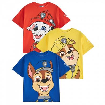 Boys Characters Short-Sleeved T-Shirt (Pack of 3)