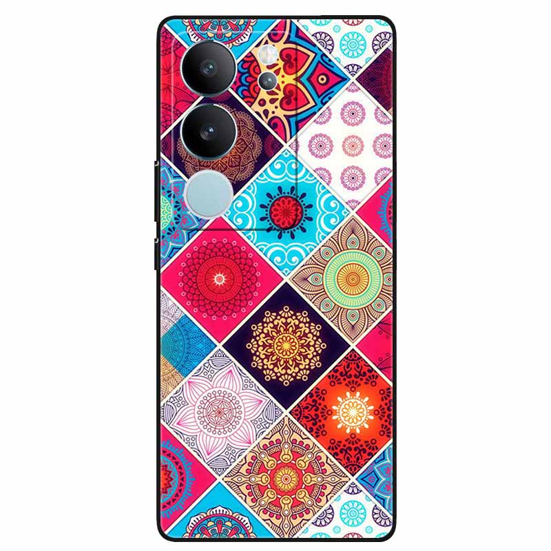 Phone Cases For Vivo V29 5G Cover 2023 Silicone Soft Lovely Marble Printing Coque for Vivo V29 V 29 V2250 Back Coque 6.78'' Etui