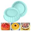 BPA Free Silicone Cake Mold Non-sticky Eco-friendly Flower Shape