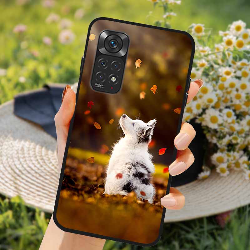 For Redmi Note 11 Cases Note 11S Soft TPU Silicone Back Covers for Xiaomi Redmi Note 11 Pro 5G Phone Case Redmi Note11S 4G Coque