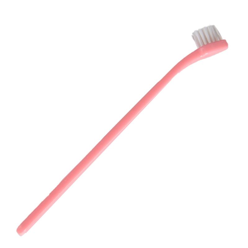 Pet Toothbrush: Single Head for Cats and Dogs, Antibacterial Oral Cleaning Supplies