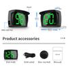 Y03 Car GPS Smart Digital Head Up Display Dual Chipsets Speedometer HUD KMH/MPH Meter Electronic Accessories Large Font Display