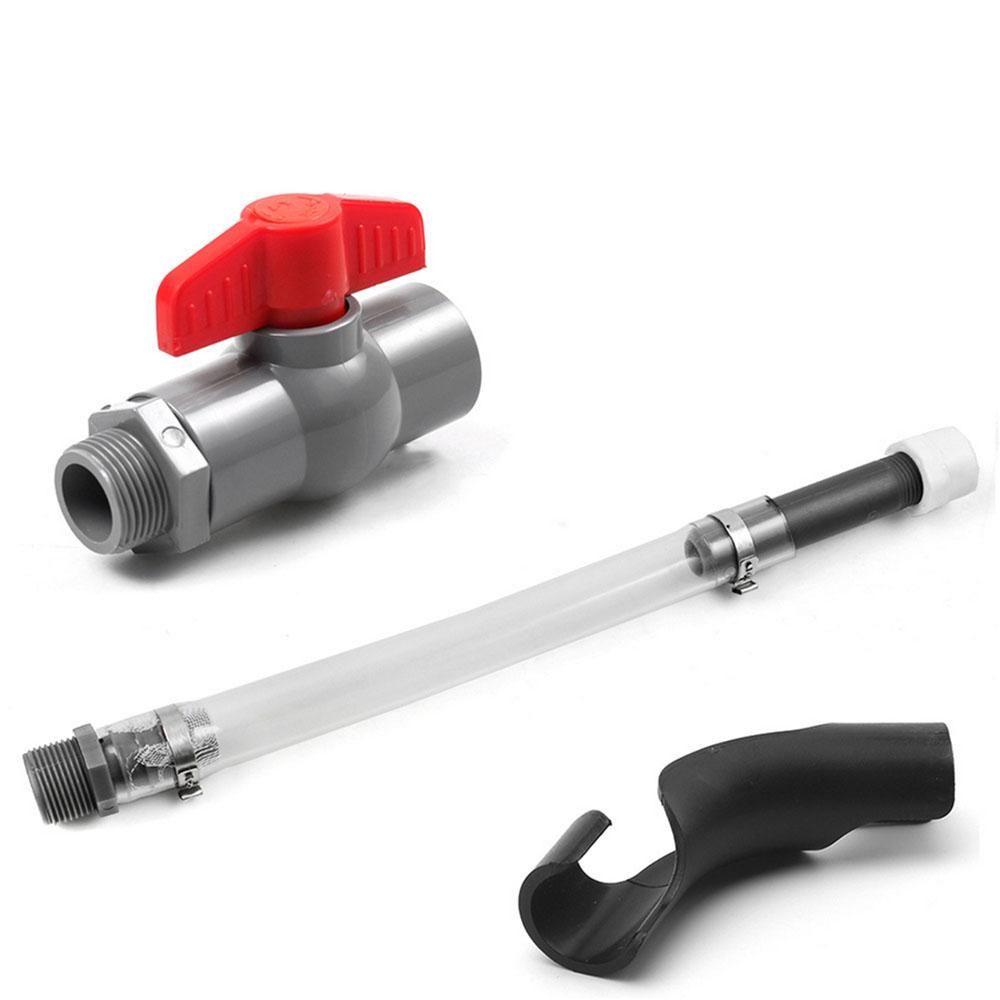 Race Car Motorcycle Gas Oil Fuel Jug Filler Hose With Shut-off Valve Hose Bender