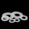 Witte Ultra-dunne Zachte Siliconen Pakking M2 M2.5 M2.7 M3 M4 M5 M6 M7 M8 M10 M12 Platte Pakking O-ring Siliconen Afdichtingsring Ring