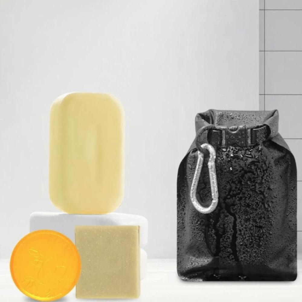 Leak-Proof Sealed Soap Holder Portable Travel Soap Bar Bag Multi-Functional Soap Bar Case Outdoor