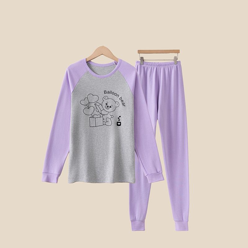 Thermounterwäsche-Set für Kinder: Weiche Baumwoll-Basisschicht-Pyjamas für Jungen und Mädchen - Perfekt für Herbst- und Winterkleidung.