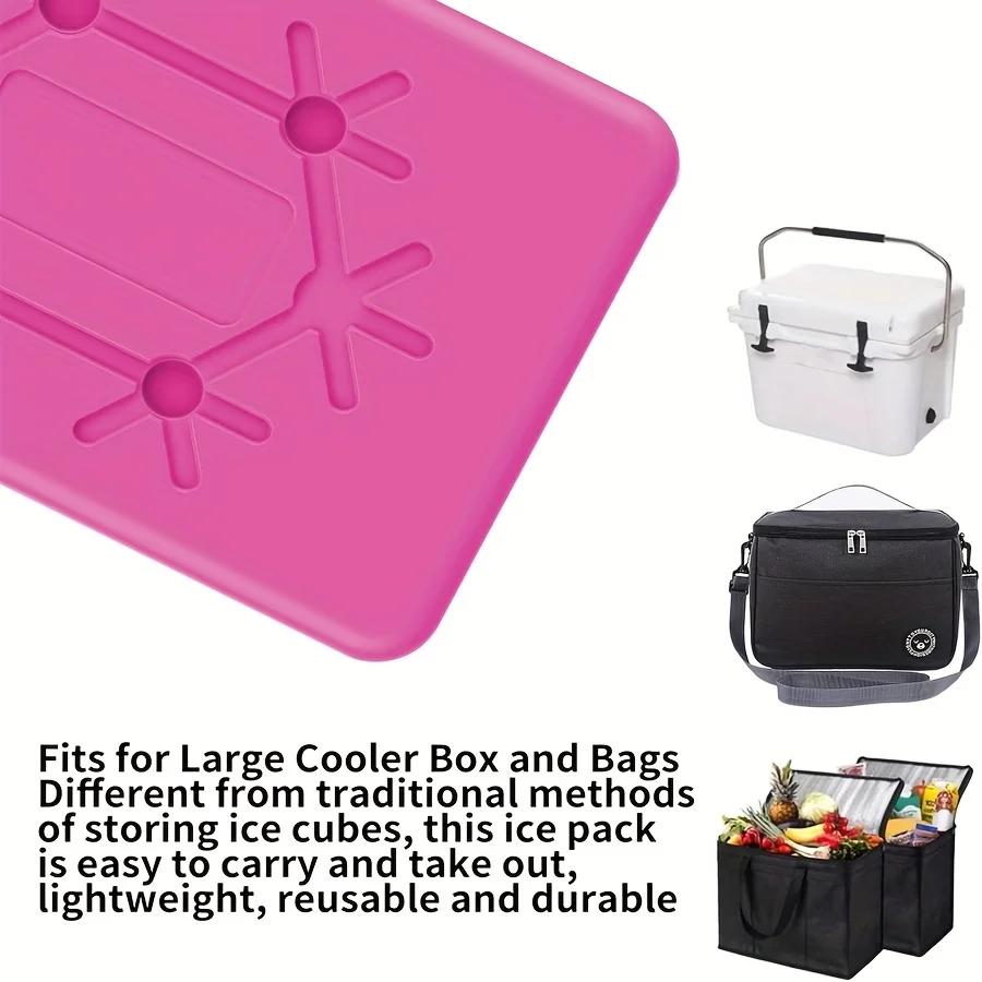 Leichte Kühltasche für frische Lebensmittel, wiederverwendbare Kühlakkus, tragbare Wasserinjektionsbox für Lunchbox und Kühlbox