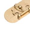 2sets With Screws Brass Hasp Latch Gold Jewelry Box Lock Antique Buckle Latches  Jewelry Boxes