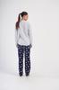 Women's Cotton Pajamas Long Pants And Long Sleeve S Vienetta Pandas