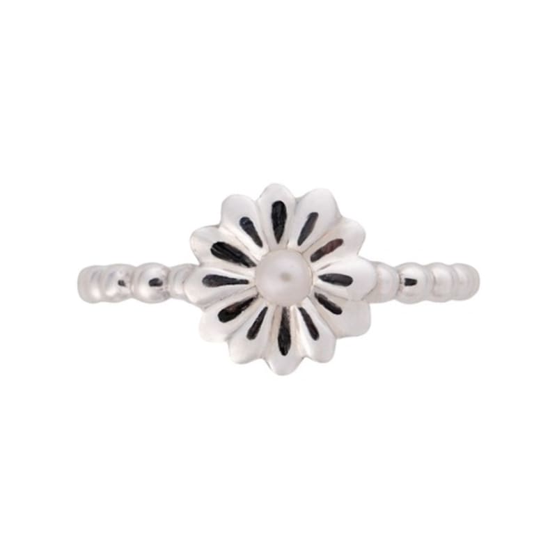 BELLOOGGI Daisy pearl ring(S) Daisy freshwater pearl ring