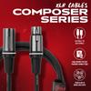 Cableworks by Gator Cases Composer Series Microphone Cable (75ft XLR/XLR) GCWC-XLR-75