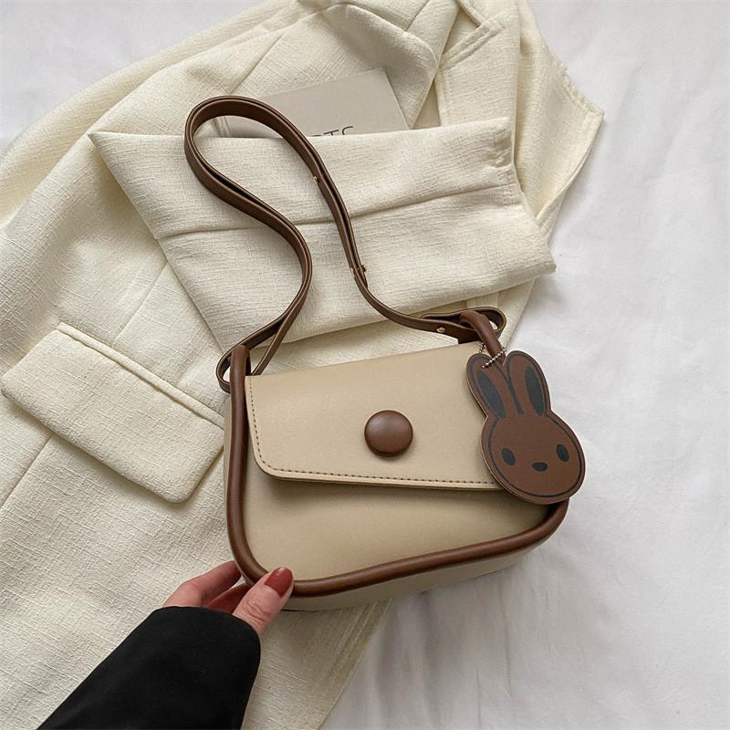 Trendy Street Style Small Square Pu Shoulder Bag 2023 Fashion Crossbody Purse