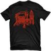 Merchandising Band Death Metal Maglietta Grafica Tour Mondiale Maglietta Death Metal 100% Cotone Girocollo Unisex Ampia Casual
