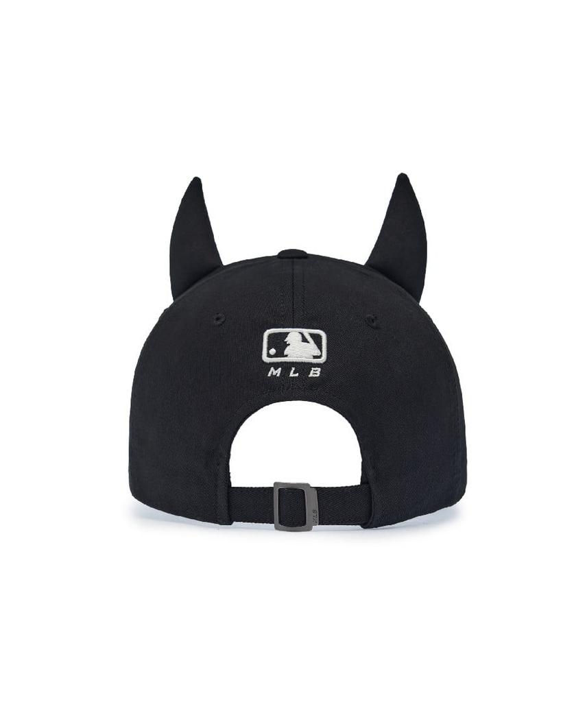 Emelbi Signature Devil Unstructured Ball Cap Ny (Black)