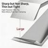 Xiaomi Ultra Wide Stainless Steel Flat Mouth Eyebrow Tweezers for Eyebrow and Beard Removal, Precision Beard and Eyebrow Clips