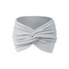Assorbitore di sudore sportivo con fascia elastica da corsa per yoga allargata da 18 cm da donna