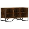 VidaXL Shoe Cabinet Smoked Oak 90x38x45.5 Cm Engineered Wood, Shoe Rack, Storage Cabinet of 848641