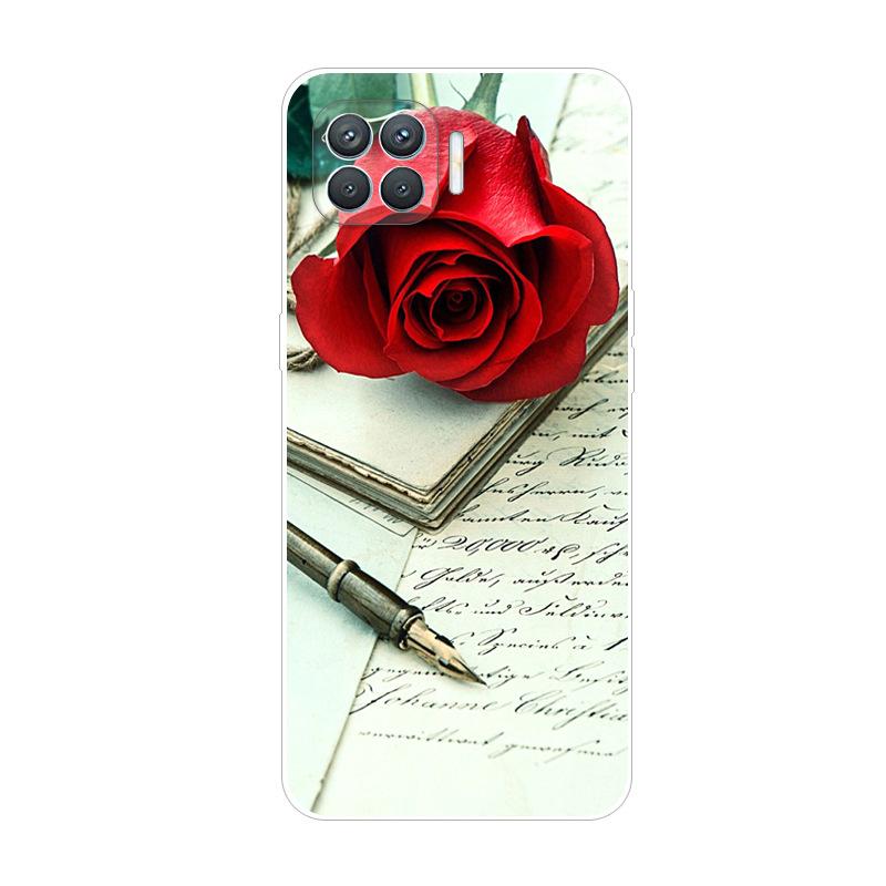 For OPPO Reno4 Lite Case Reno5 Lite Shockproof Soft silicone TPU Back Cover For OPPO Reno 5 4 Lite Phone Cases Case Cute Cartoon