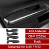 Car Inner Door Handle Armrest Cover Decals for Honda CR-V  2024 Accessories CRV ABS Carbon Fiber Interior Stickers