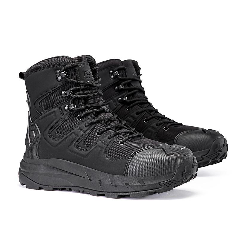 Men s Large Tactical High-top Mountaineering, Hiking, Combat, Training, and Desert Boots 44