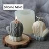 Woolen Gloves Candle Silicone Mold Christmas Series Winter Creative Baking Chocolate Biscuit Mousse Mold