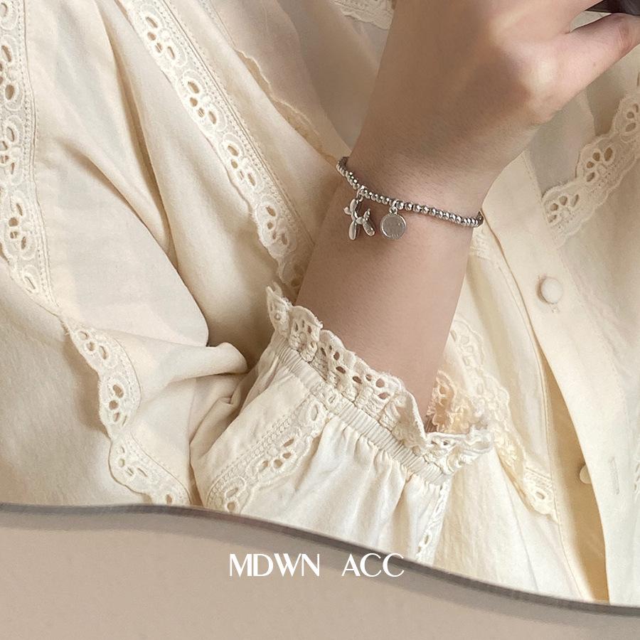 Korean Style Cute Balloon Dog Pendant Bracelet for Women - Trendy Niche Jewelry Design