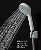TOTO Comfort Wave Shower 90mm Diameter THYC88 Head, (1 Mode),